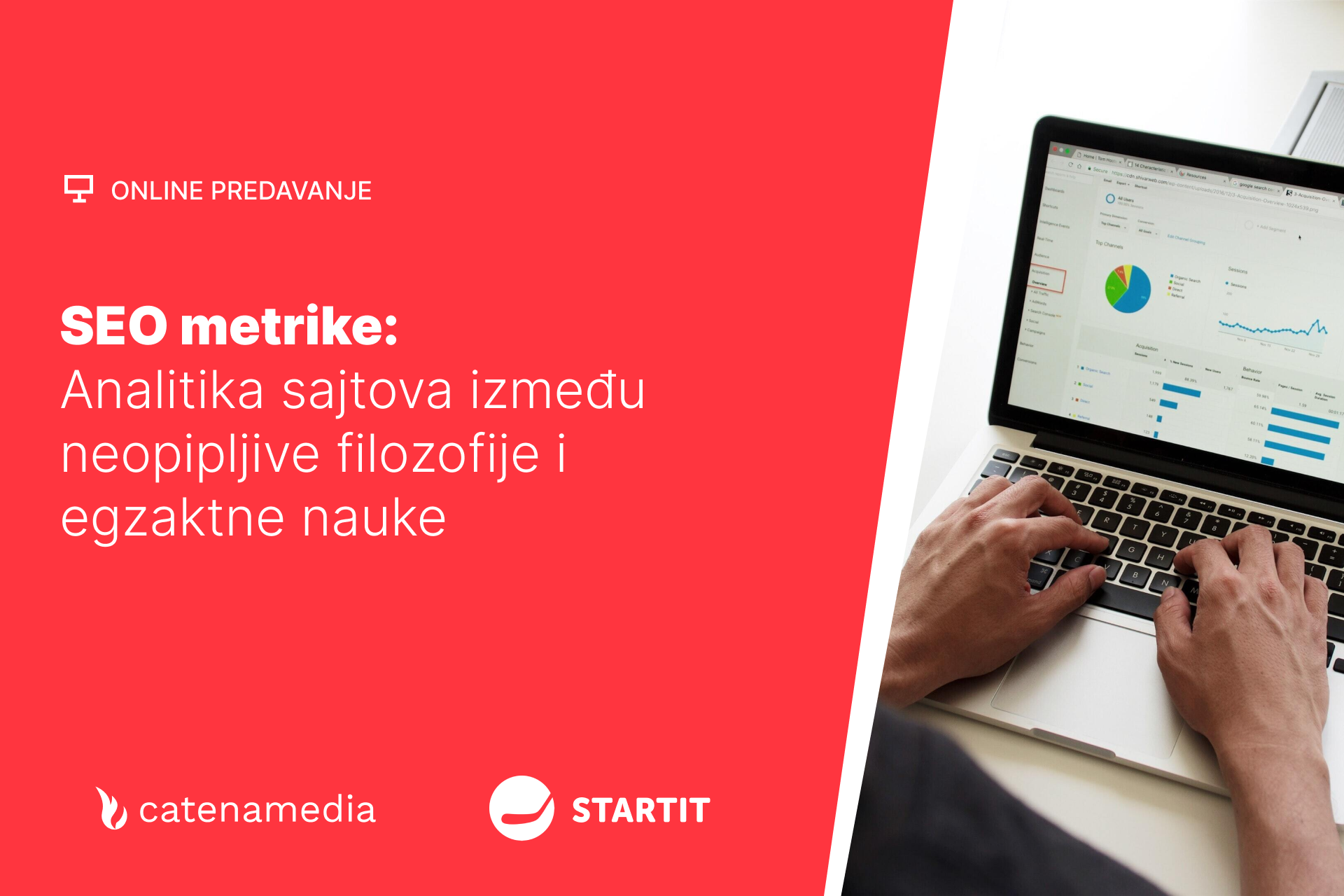 SEO metrike — Analitika sajtova između neopipljive filozofije i egzaktne nauke — onlajn predavanje