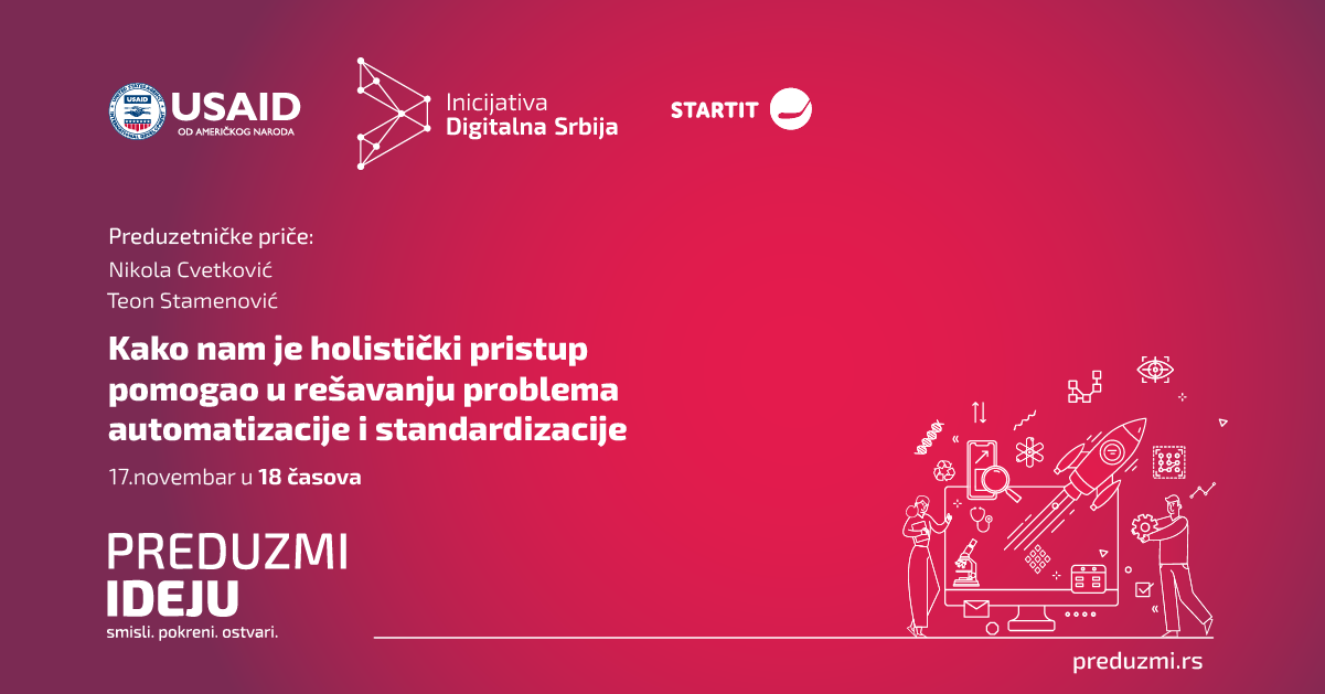 Preduzetničke priče — Nikola i Teon: „Kako nam je holistički pristup pomogao u rešavanju problema automatizacije i standardizacije biznis procesa”