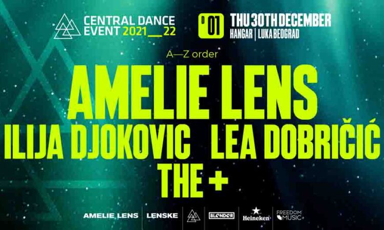 Tehno heroina Amelie Lens otvara Central Dance Event 2022