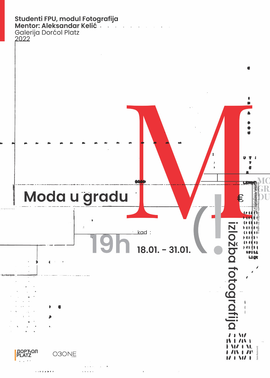 “Moda u gradu” Studenti FPU, modul Fotografija