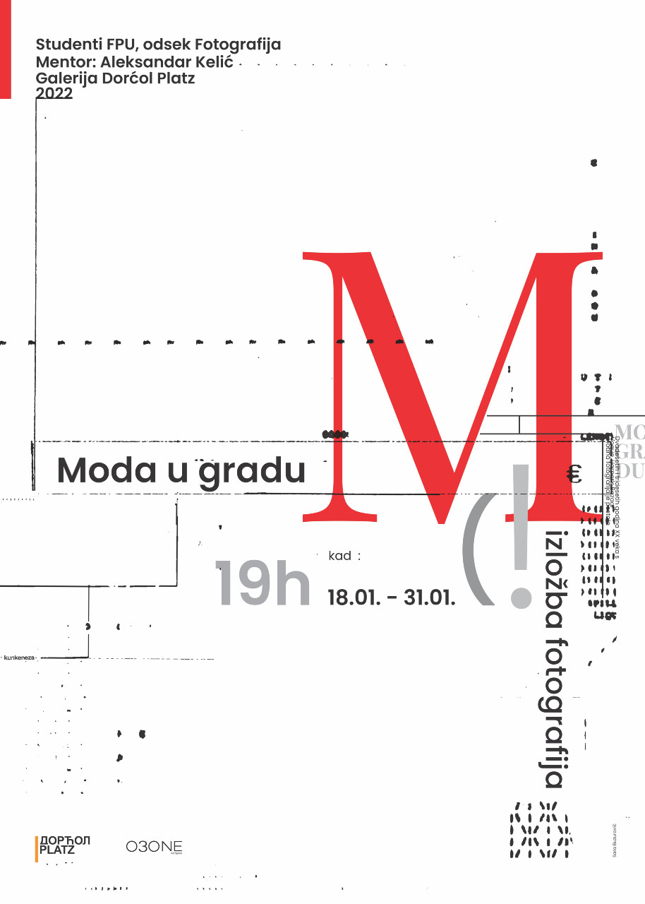 “Moda u gradu” Studenti FPU, odsek Fotografija