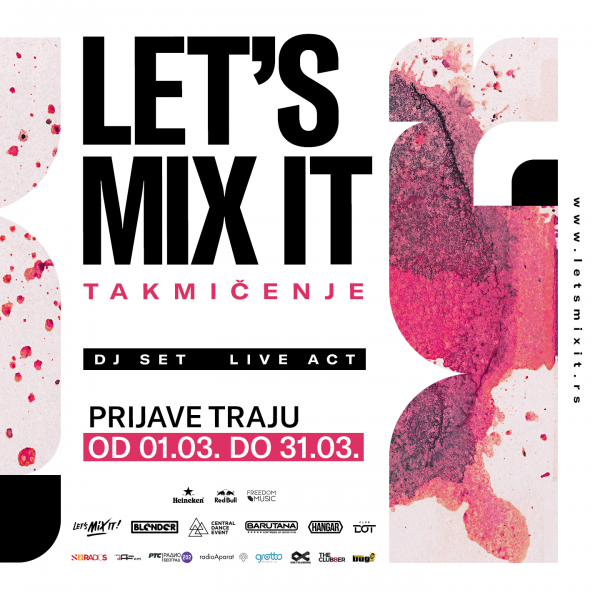 DRUGO IZDANJE LETS MIX IT TAKMIČENJA